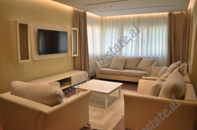 Two bedroom apartment for rent in Bllok area in Tirana, Albania.